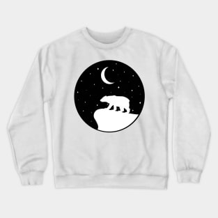 Polar Bear Badge Crewneck Sweatshirt